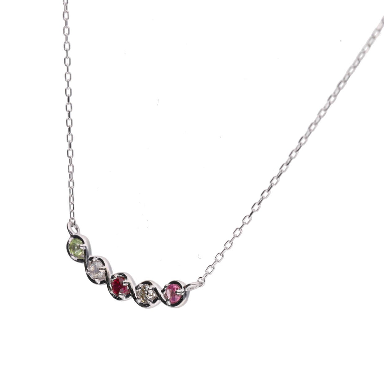 5 JEWEL NECKLACE｜誕生石をセレクトメイドするファミリージュエリー